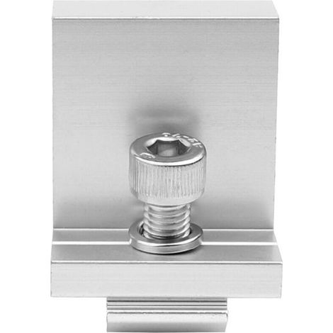 Lot de 8 Support de Fixation Panneau Solaire Kit 35mm Supports de Fixation Photovoltaïque en Forme de Z avec Clé Hexagonale Supports Fixes pour Modules Solaires (1/4)
