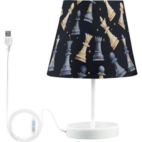 Kcldeci Lampe de chevet en forme d'étoile pour chambre à coucher (1/5)