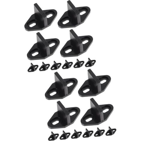 10 pièces guide de sol pour porte de grange coulissante, POM (1/5)
