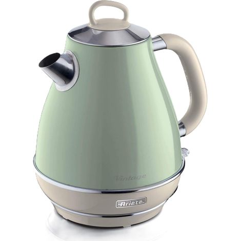 Bouilloire électrique 1,7 L vert métal 2000 W