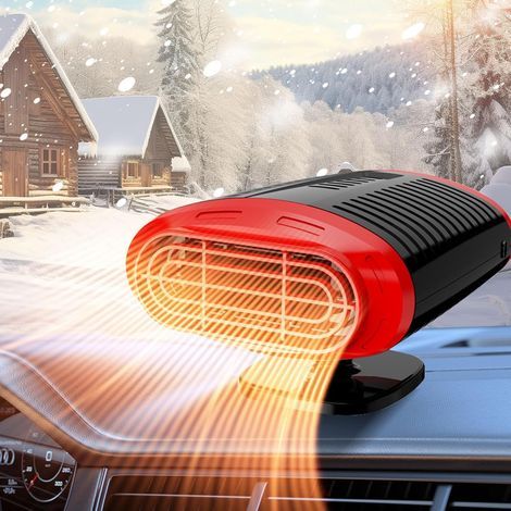 CCYKXA Car Heater, 12V Portable Car Heater, Fast Heating Windshield Defroster with 360° Rotating Heater for Cars (1/5)