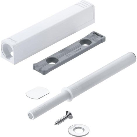 Ensemble de fixation magnétique Blum 956a1004.sw pour portes blanches/grandes portes (1/4)