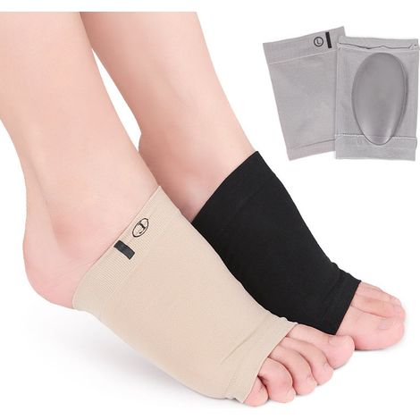 3 paires de semelles orthopédiques (couleurs assorties). Semelles de soutien de la voûte plantaire pour un usage quotidien. Soutien de la voûte plan (1/5)