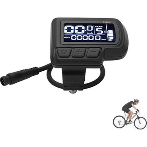 Panel de instrumentos LCD - Resistente al agua - 24V-60V - Para bicicleta eléctrica (1/5)