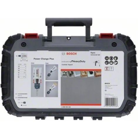 Set universal de 8 sierras de corona de carburo Endurance para uso intensivo BOSCH Professional 2608594184