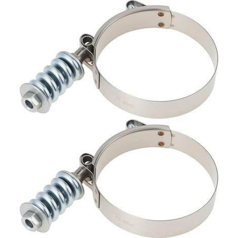 Colliers à Ressort à Boulon en t 3,25 Pouces Acier Inoxydable 78 à 86 mm pour Durite Automobile (1/5)