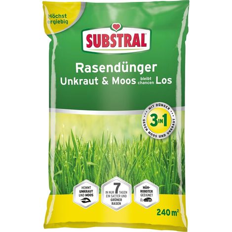Fertilizzante substral unkraut moos 7.2 kg controllo delle erbacce