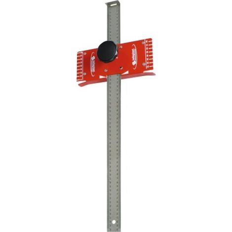 Taliaplast – Règle de plaquiste 60 cm pour découpe précise – Lame acier inoxydable graduée – Large molette de serrage – Talon facilitant le glissement