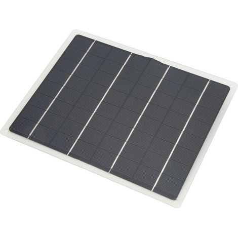 Accessoires de RV de chargeur de batterie solaire portatif de panneau solaire de 10W avec le double port d'usb pour la voiture (1/5)