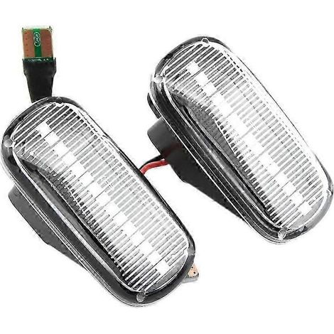 Lato segnale di svolta, dinamica luce a LED per auto, compatibile con l'Accordo -V, in forma, il Jazz e l'Odissea, bianco (1/5)