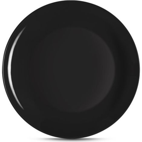 Kaleidos Piatto Frutta D 20,5 Cm Stromboli Nero 1 Pz