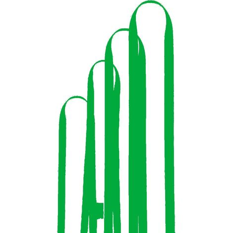 Cinta para punto de anclaje longitud 1m ancho 21 cm PAT 900 Poliéster 25 kN EN 795 - Verde