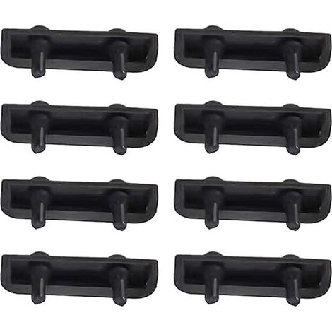 8er-Pack Gummipuffer für die Heißluftfritteuse, Gummischalen für die Heißluftfritteuse, Zubehör für die Heißluftfritteusenschalen (1/5)