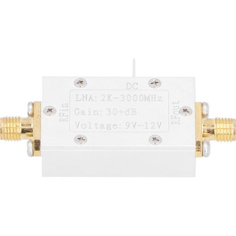Amplificateur RF Large Bande Bas Bruit LNA (2K‑3000MHz Gain 30dB) (1/5)
