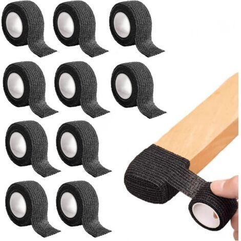 10 Rouleaux Patins Autocollante, Patins Feutres pour Meubles, Patin Chaise Feutre de Protection Pied Chaise Antidérapant, Bande d (1/4)
