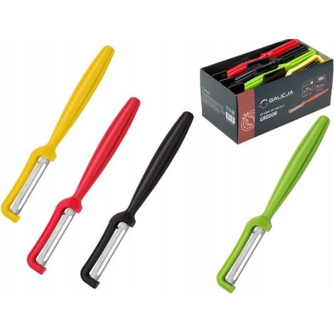 Peladora vertical para verduras y frutas, varios colores, 1 unidad. (1/3)