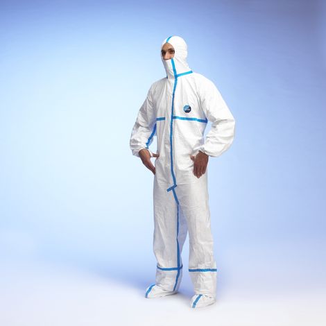 Combinaison Tyvek® 600 Classic Plus avec chaussettes CHA8-D13398927 - Tyvek