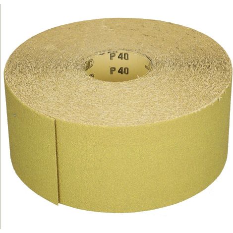 Feuille abrasive en rouleau grain 40