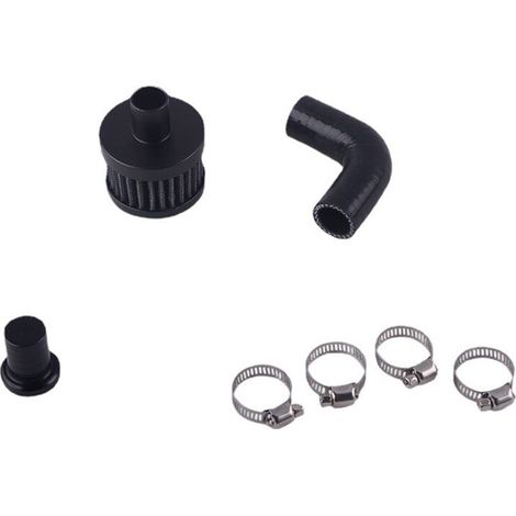 Kit de reemplazo de manguera de ventilación del cárter para modelos Deviant 2500/3500/4500/5500 (modelos 07.5-17). Elimina las válvulas PCV y CCV y permite el recableado.