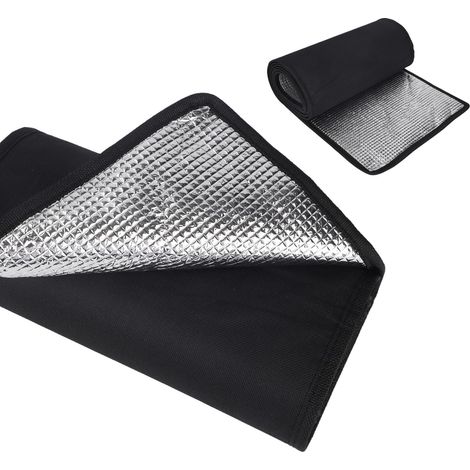 Gaine Isolante pour Tuyaux de Climatisation en Cuivre, 180 x 25 cm Oxford 600D avec Doublure en Aluminium Gaine Isolante Flexible pour la Protection des Tuyaux de Climatisation Extérieure (1/4)