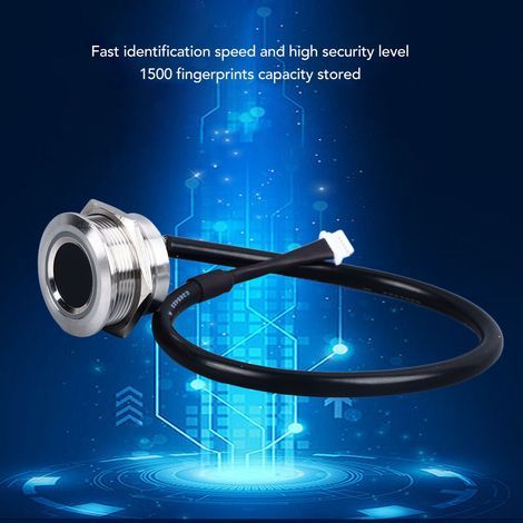 Module d'identification par empreinte digitale R503Pro waterproof avec interface TTL pour contrôle d'accès (1/5)