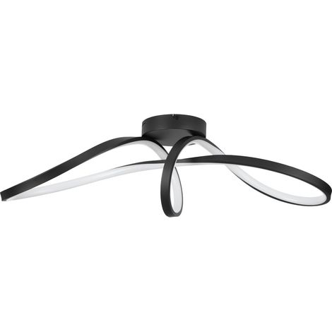 EGLO - Calarossa-Z Ceiling Lamp - Black 70.5x23 - RGB + TW - Zigbee, Bluetooth
