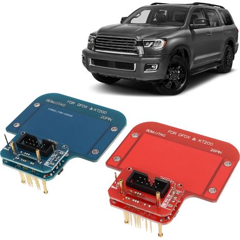 JTAG BDM adaptateur sans soudure 26 broches 20 broches KT200 ECU outil de programmation pour KTAG KESSV3 DIMSPORT (1/5)