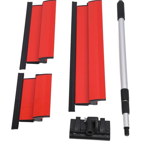 Lames d'Écrémage en Acier Inoxydable 250/400/600 mm avec Poignée d'Extension Spatule de Lissage pour Cloisons Sèches et Finition (1/5)