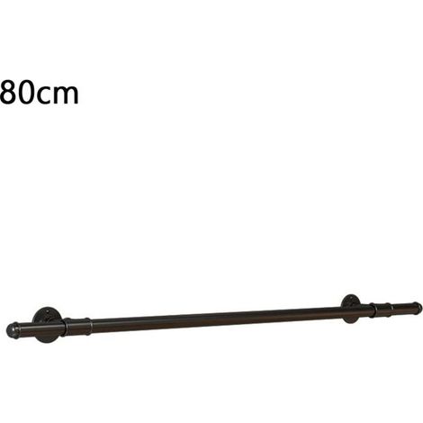 Main Courante pour Escalier, 1 Section-80CM Rampe Murale en Métal, 100kg Antidérapante et Confortable pour Intérieur et Extérieur (1/5)