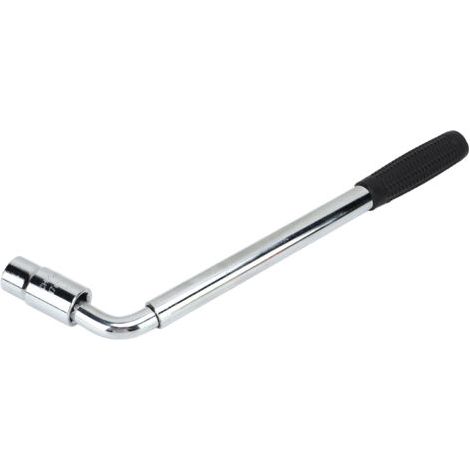FOREHILL Clé à écrou télescopique avec 2 douilles 17 19 mm 21 23 mm Clé à écrou extensible universelle CR‑V (1/4)
