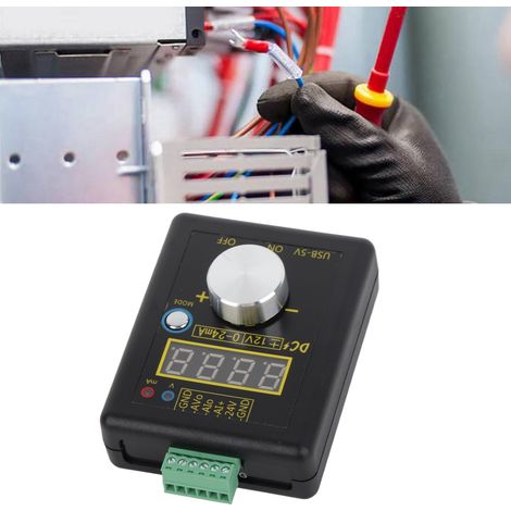 SG-002 Hochpräziser tragbarer analoger Spannungs- und Stromsignalgenerator (12 V/0–24 mA) – Fehlersuch- und Quellprüfer (1/5)
