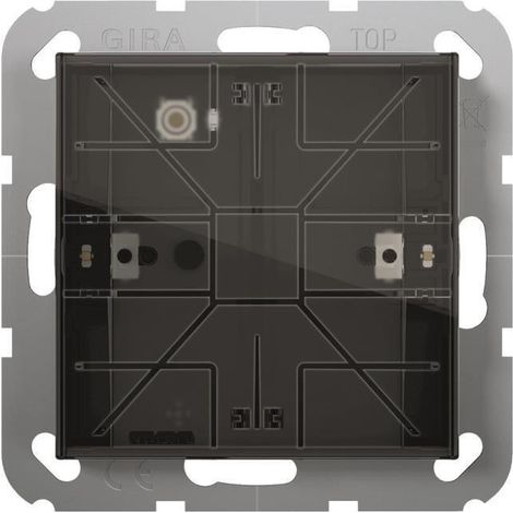 Gira Bouton-poussoir sensitif 4.55 Komfort 1f OneKNX [504100], 5041 00