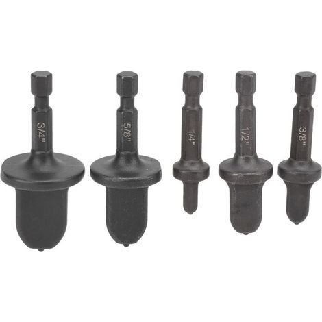 Extenseur de Tubes en Cuivre pour Climatisation – Lot de 5 Pièces en Acier Trempé avec Poignée Hexagonale (1/5)