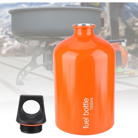 Réservoir de gaz portable de 1000 ml pour réchaud, idéal pour le camping et la randonnée. (1/5)