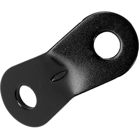 Packung mit 20 Doppelloch-Seilspannern aus rutschfester Aluminiumlegierung, robust und einfach einzustellen, für Camping, Wandern und Outdoor-Aktivitäten (schwarz). (1/5)