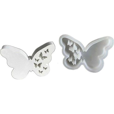 Moules en résine papillon pour décorations en plâtre à faire soi-même