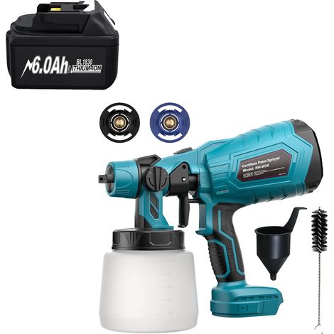 Pulverizador de pintura inalámbrico, gran capacidad, múltiples opciones de embalaje, SET 1, 18V-c (1/2)