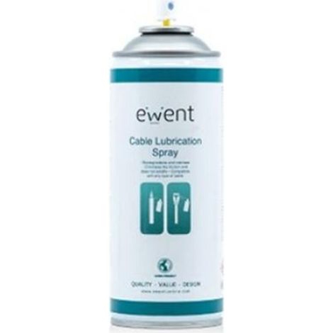 Ewent EW5618 - Vaporisateur de lubrifiant pour câbles, 200 ml, transparent (1/3)