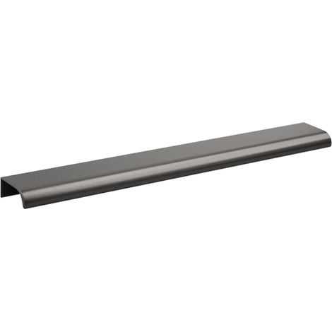 Poignée de meuble 160/200 mm profil poignée aluminium tiroir armoire porte meuble quincaillerie placard cuisine chambre, anthracite (1/2)