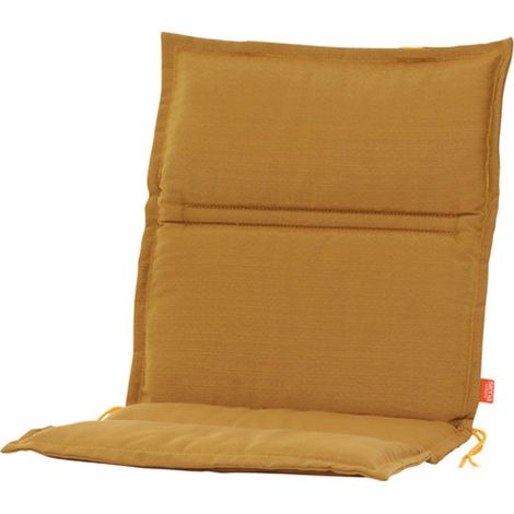 Centauri Rollstepp Auflage 96x48x3cm Ochre Hochlehner Polyester Stuhlkissen Sitz