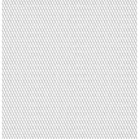 Valla alambrada jardín acero inoxidable 100x85 cm 20x10x2 mm vidaXL (1/3)