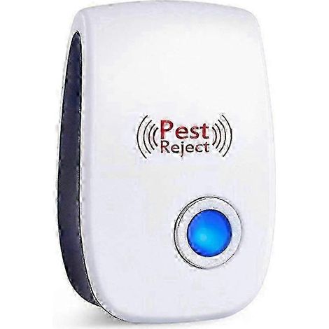 Répulsif antiparasitaire électronique à ultrasons (1 à 6 pièces) à brancher, pour rats, souris et mouches (H) (1/4)