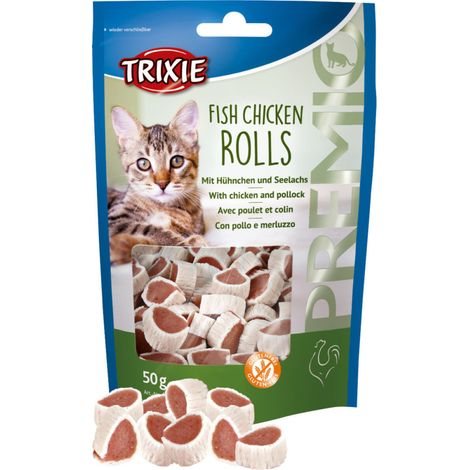 Trixie Rouleaux de friandises aux protéines beige 50g (1/2)