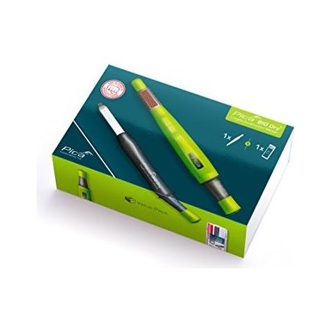 Pica Marker 6095 BIG-DRY Set Matita da Cantiere con Ricarica Mine Multicolore colore Grigio