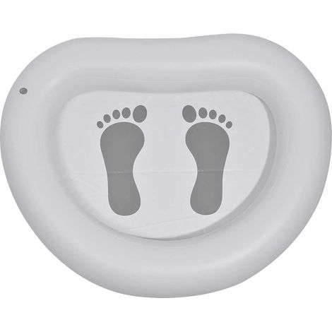 Bassin de Bain Gonflable pour Soins des Pieds - Pliable Piscine Spa Bassin de Lavage des Pieds,pour Piscine et Bain de Pieds Spa