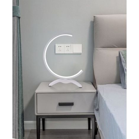 LAMPADA DA COMODICO DC12V 10W CALDA NATURALE FREDDA IP20 UNIVERSO LUNA LED 220V FREDDO 6500K