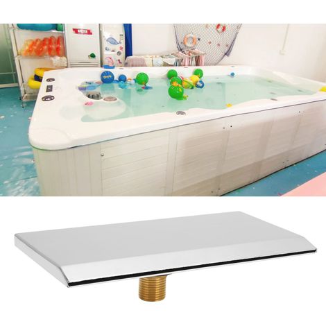 Robinet de Cascade pour SPA - G1/2 Thread Externe - Installation Murale Silver - Diamètre Grande (1/5)