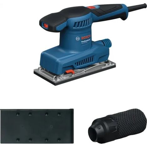 Bosch Professional – Ponceuse vibrante 200 W pour bois dur – Faible vibration 3,0 m/s² – Poignée ergonomique – 601070101 - GSS 20-18 A
