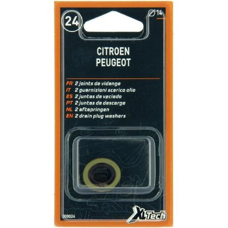 XLTECH 2 joints levre D14mm PSA