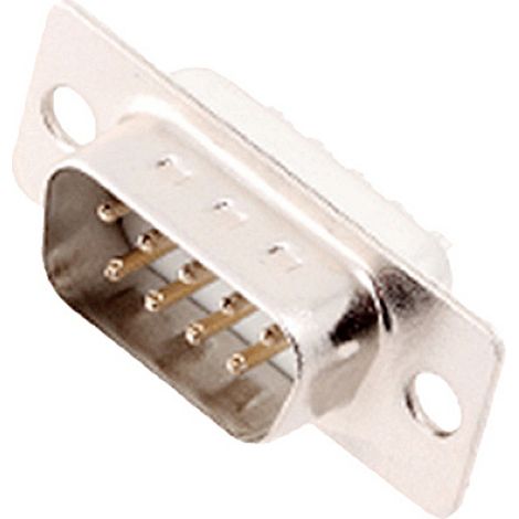 encitech DM09-SP-W 2108-0200-01 D-SUB Stiftleiste 180 ° Polzahl: 9 Lötkelch 1 St. Tray (1/2)